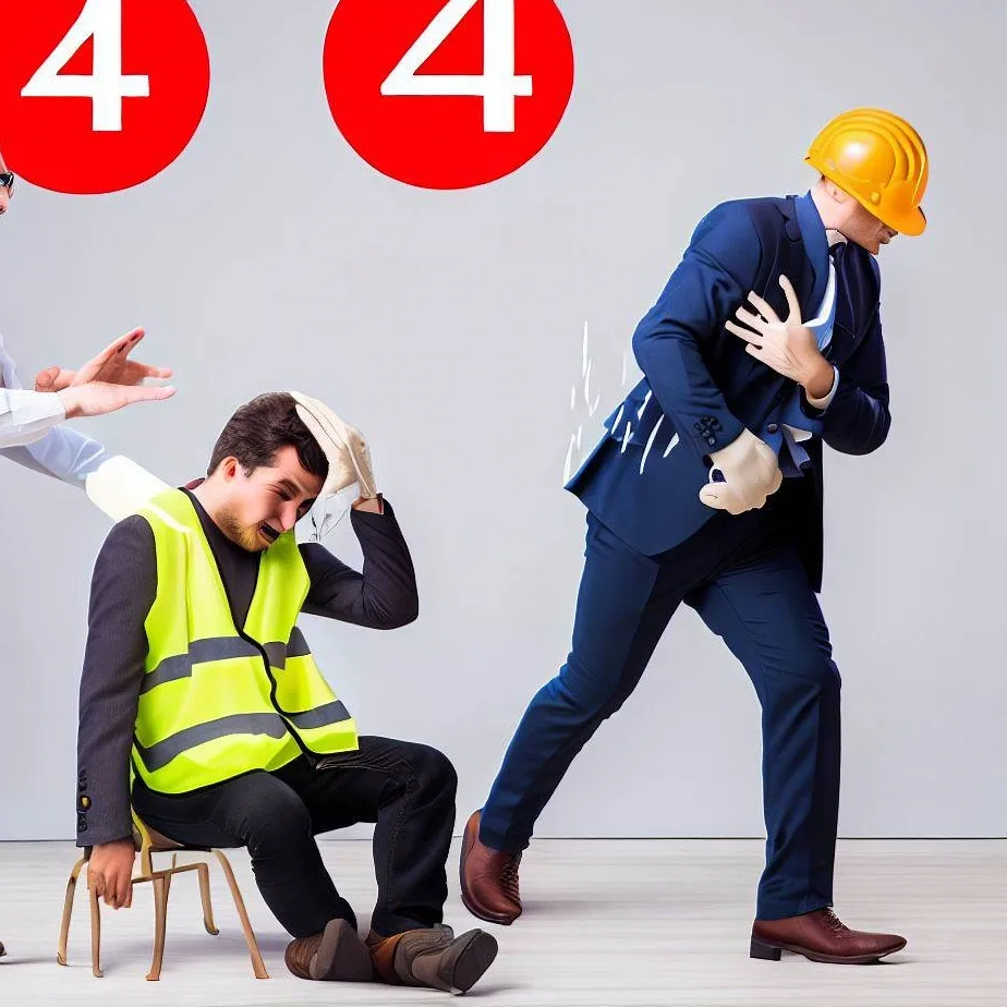 4 warunki wypadku przy pracy